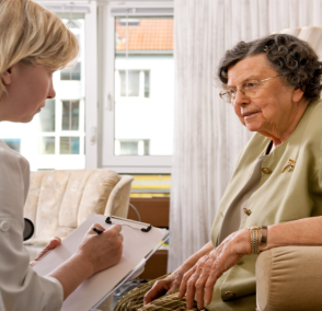 caregiver counseling elderly patient